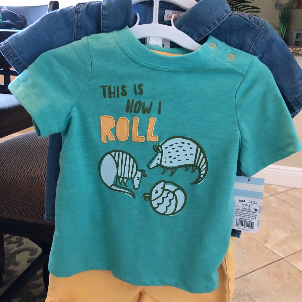 NWT Cat & Jack 3-piece outfit